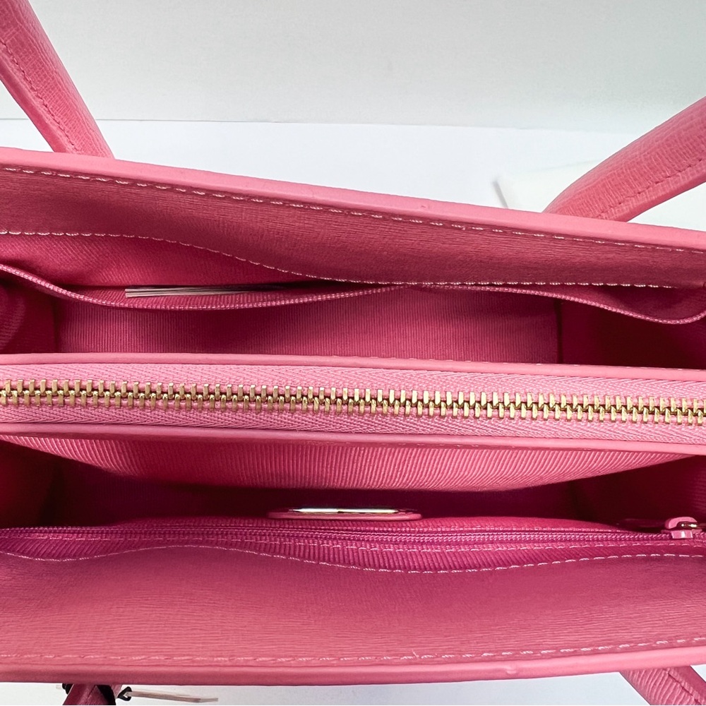 FURLA Handbag Tote Bag with strap pink color - Picture 15 of 17